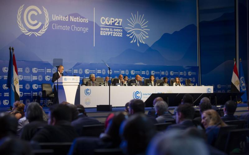Delegates at COP27 in Sharm el-Sheikh, Egypt