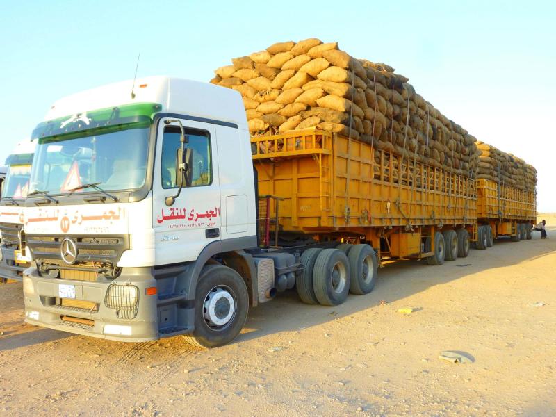 A truck 