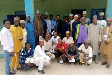 Farmers and herders in Nigeria speak to SPARC - Image by FUDECO